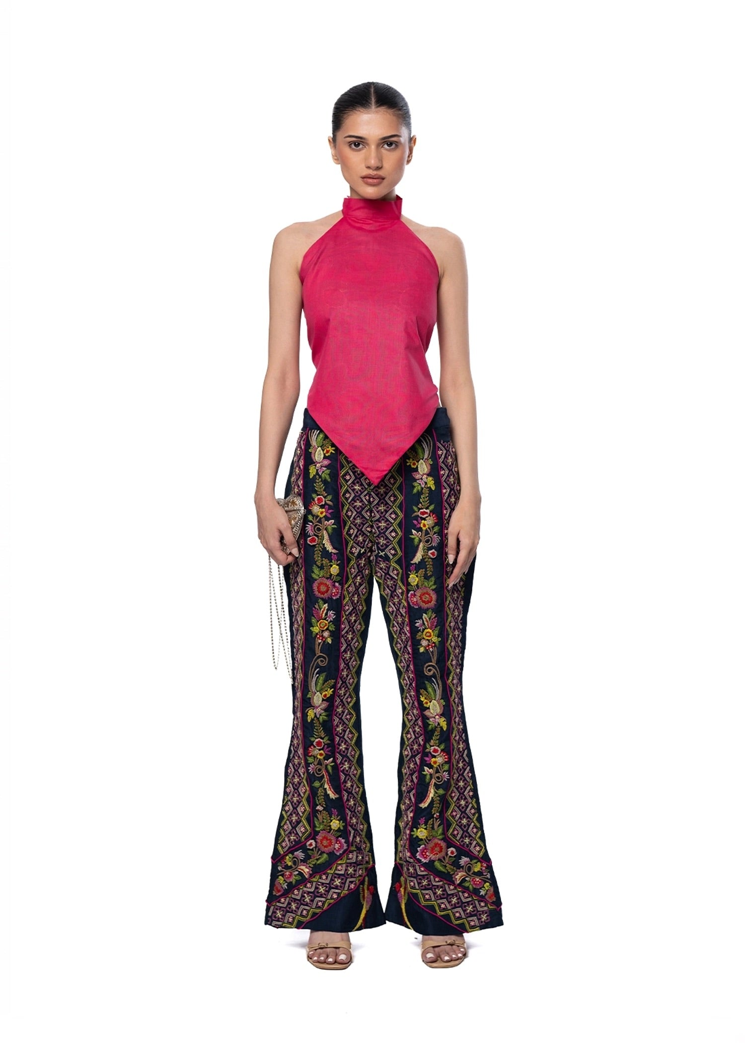 Demo Blue Kaleidoscope Pants Cult Karachi Pakistan