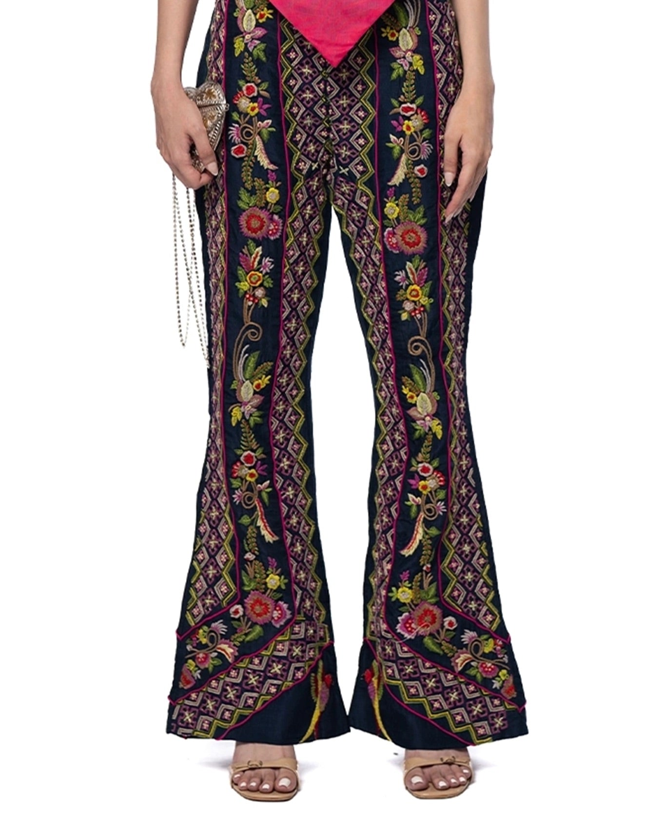 Demo Blue Kaleidoscope Pants Cult Karachi Pakistan