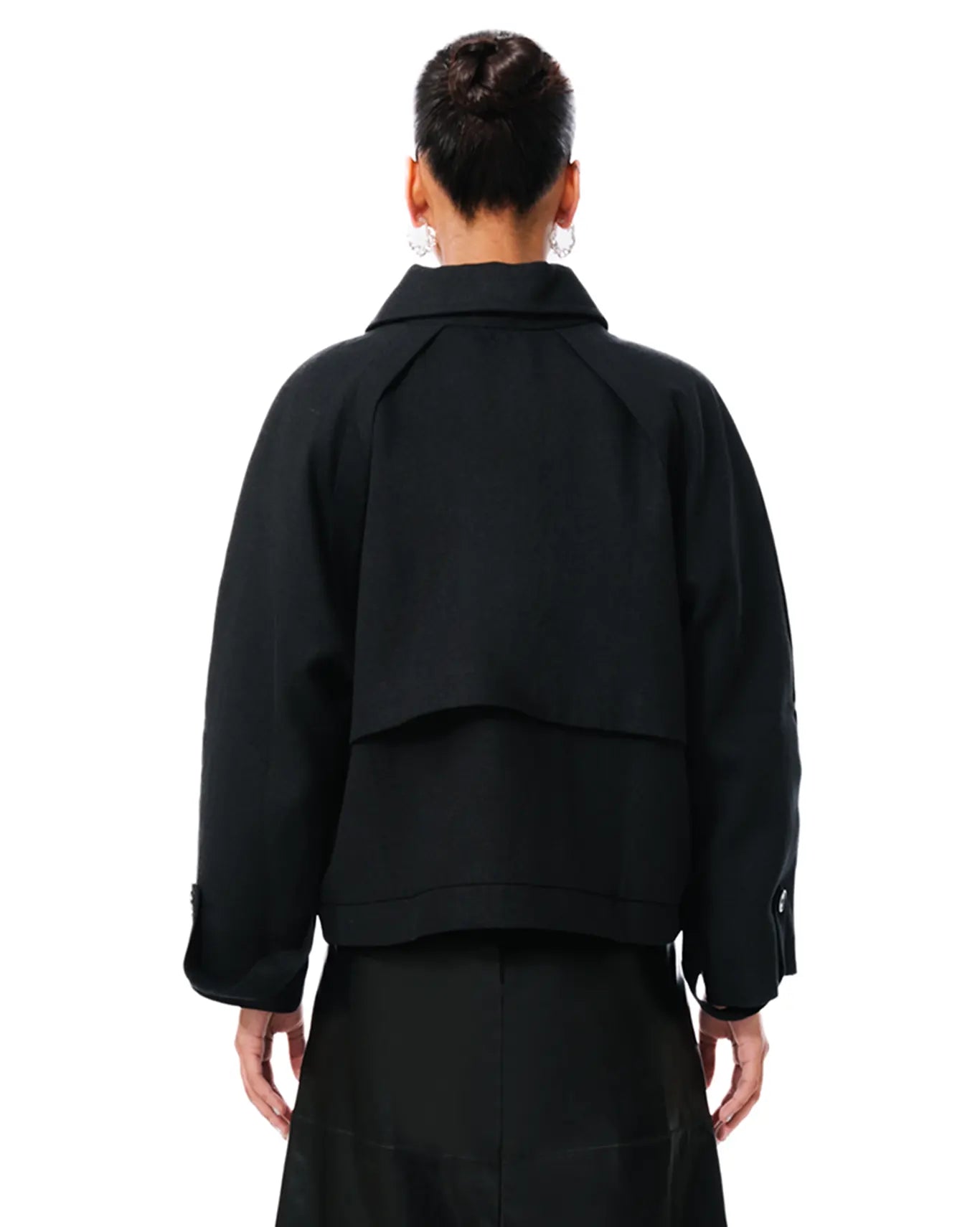 Baro Studio Black Trench Trucker Jacket Cult Store