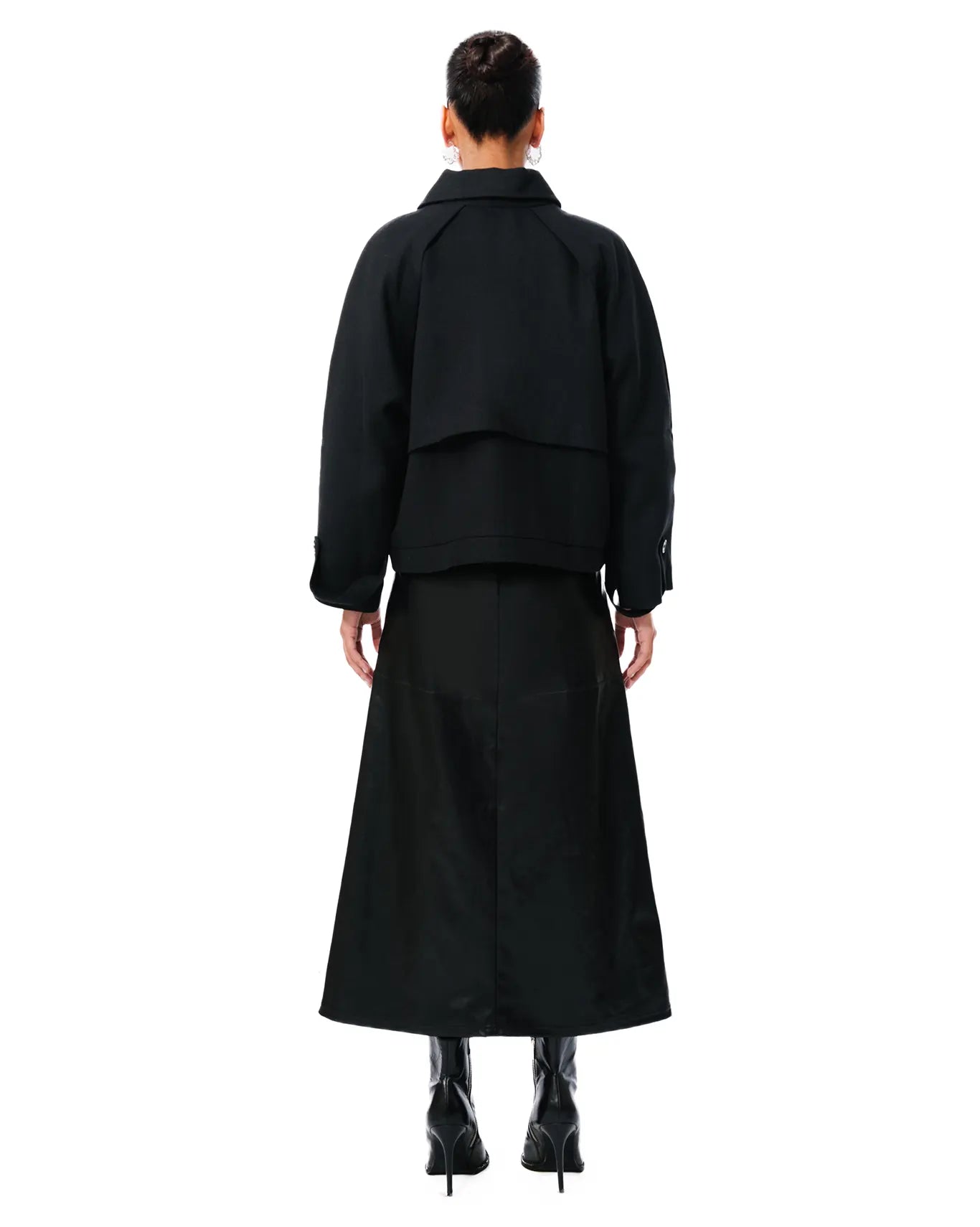 Baro Studio Black Trench Trucker Jacket Cult Store