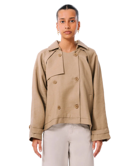 Baro Studio Tweed Trench Trucker Cult Store
