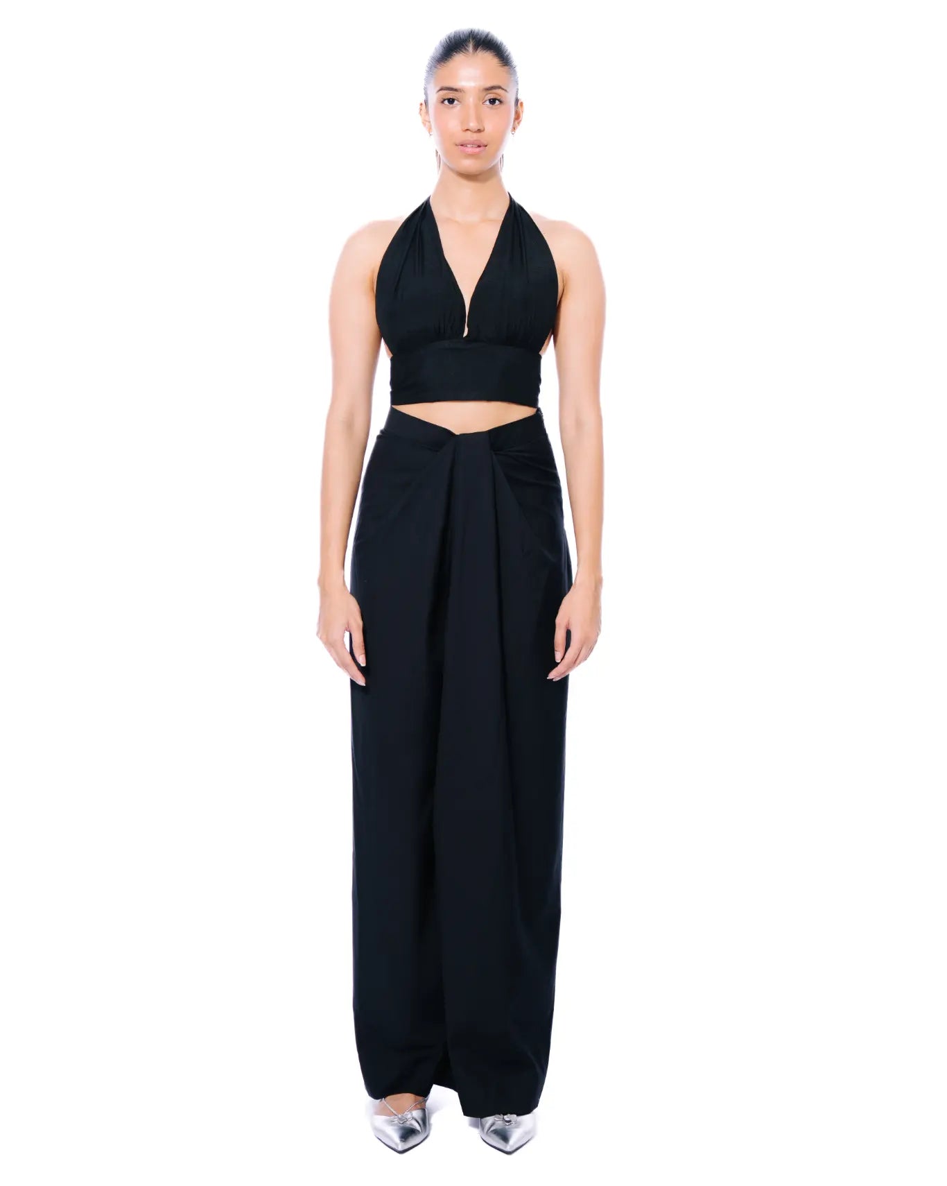 Baro Studios Black Lehr Top Cult Store