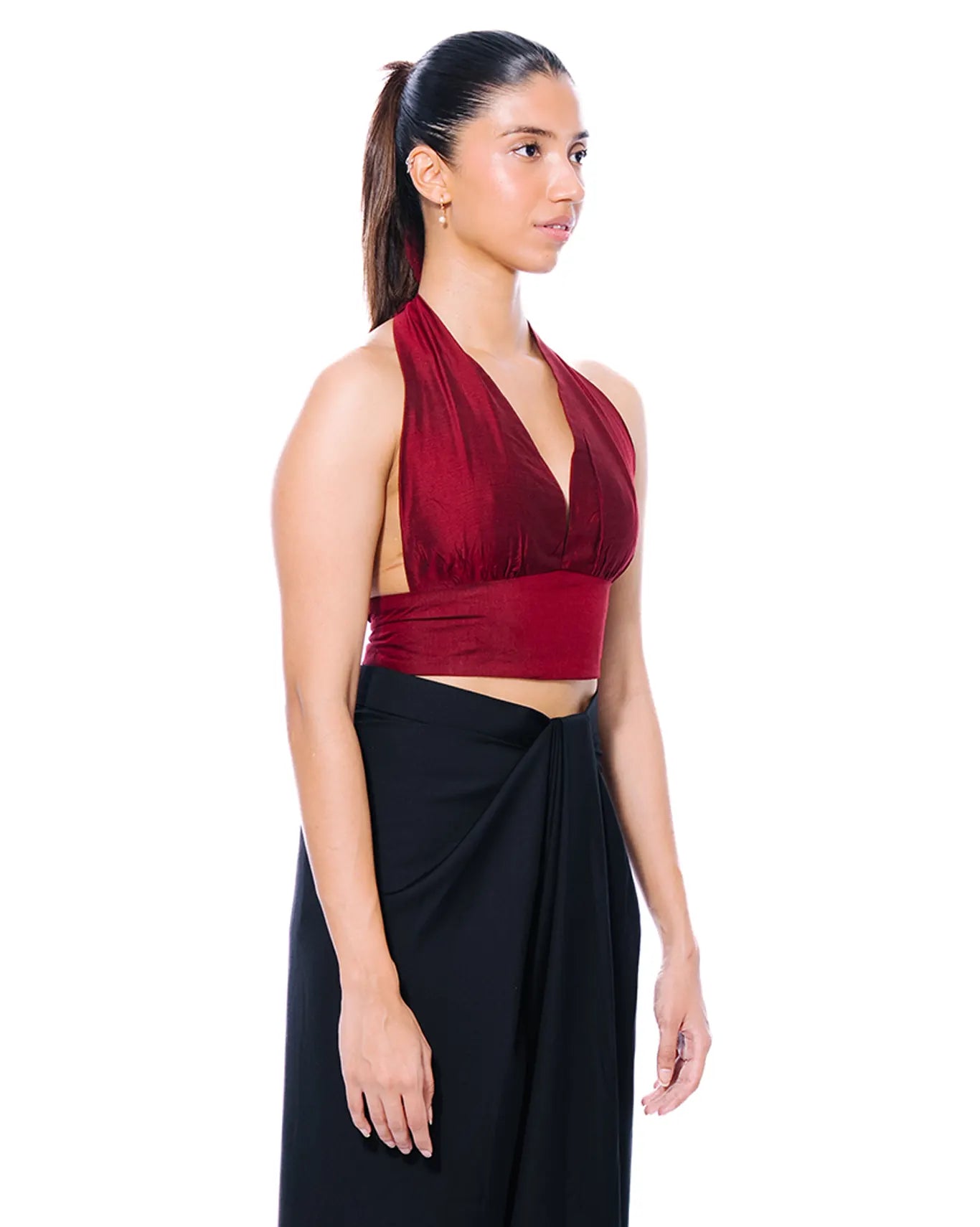 Baro Studios Red Lehr Top Cult Store
