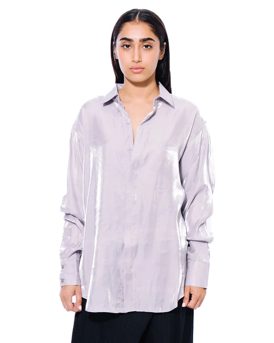 Baro Studios Silver Rano Shirt Cult Store