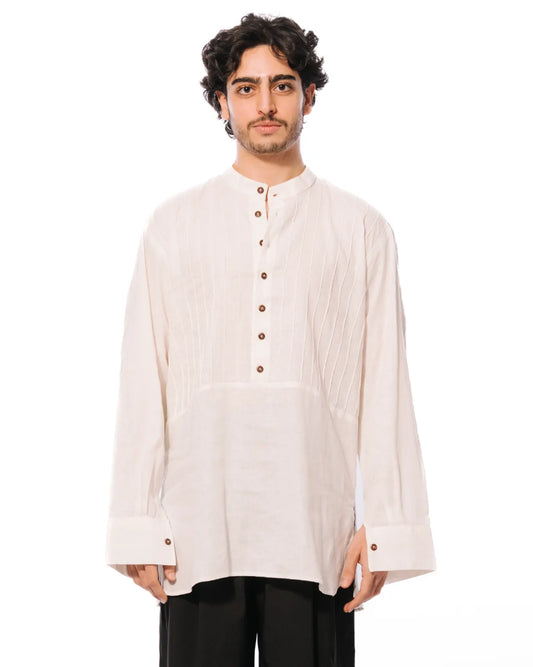 baro studio White Riaz Shirt cult store