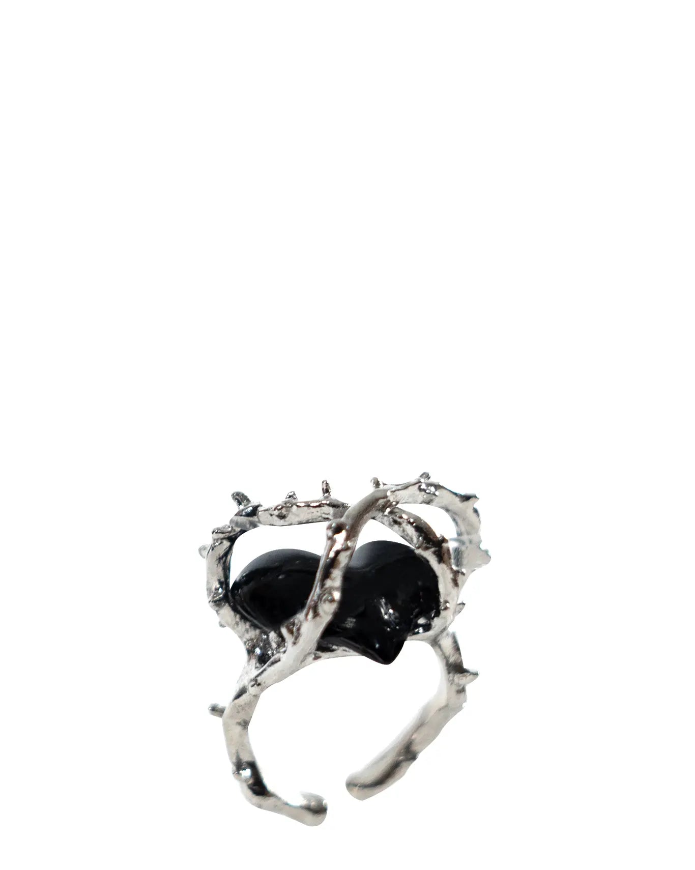 Bodjunk Black My Heart is Thorns II Ring cult karachi pk