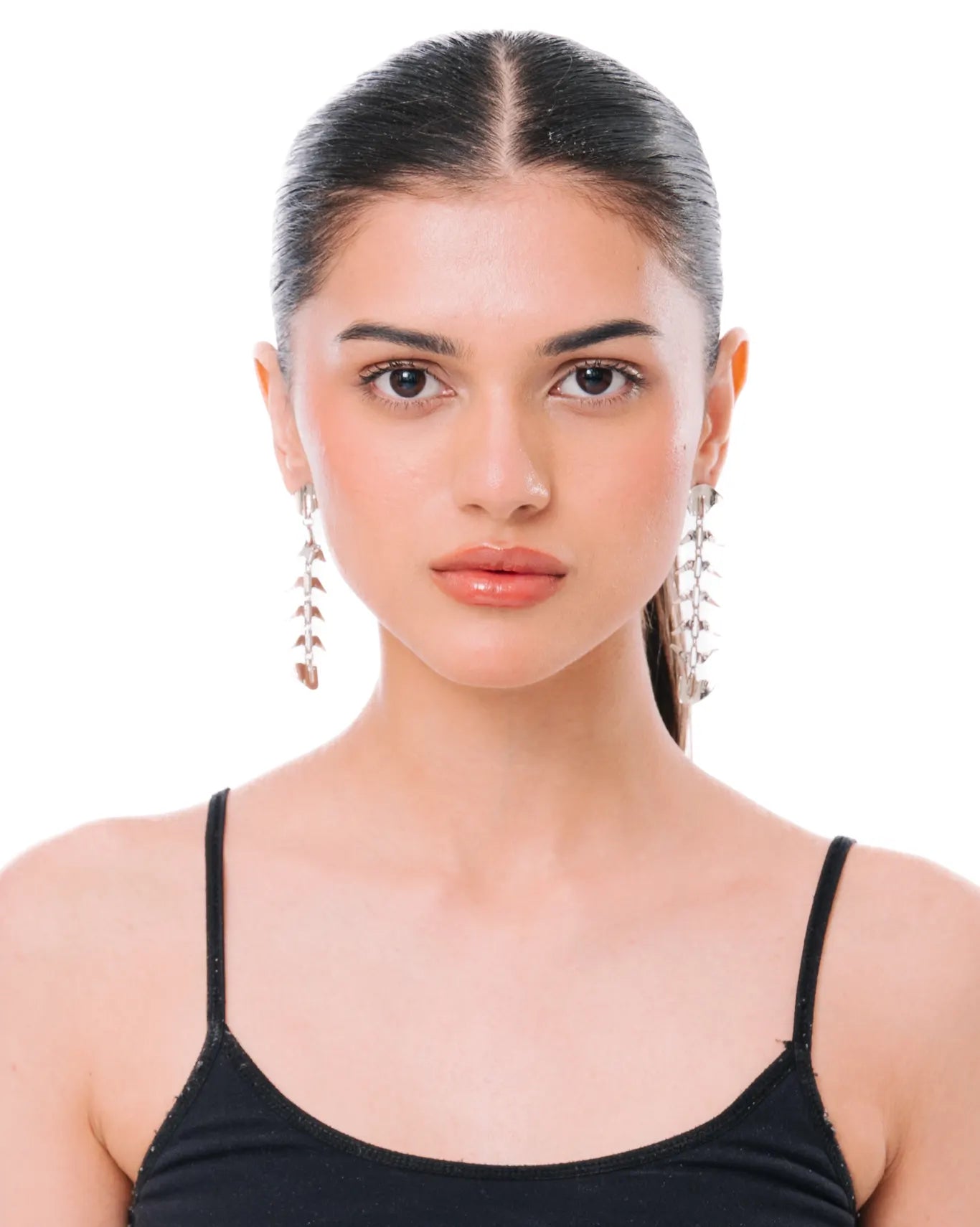 Bodjunk Centi Silver Earrings cult karachi pk