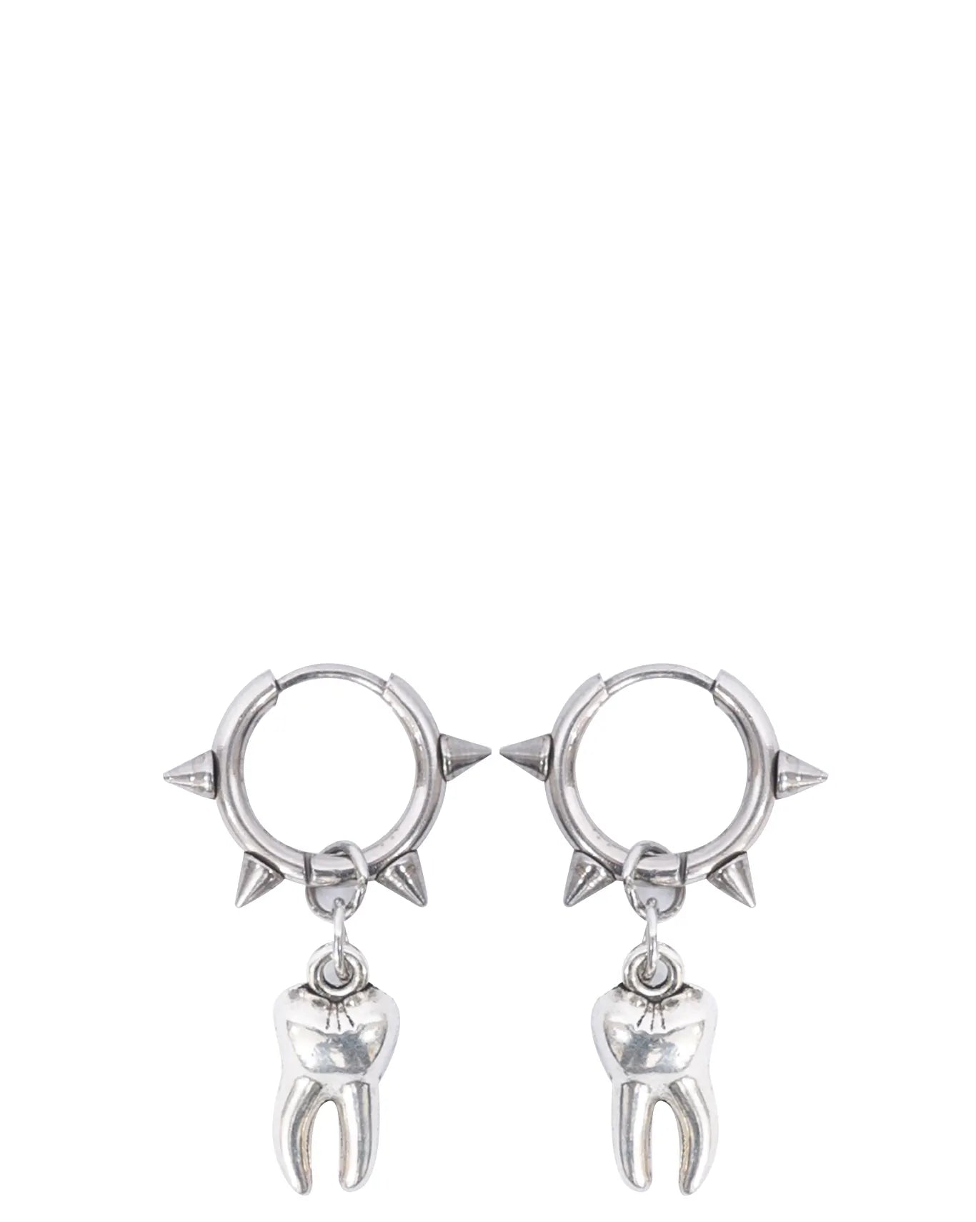 Bodjunk Frankensteins Teeth Hoop Stud Earrings Cult store karachi pk