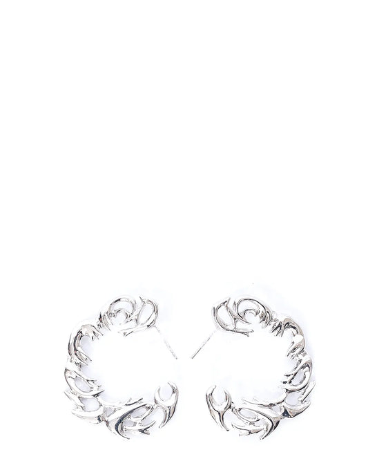 Bodjunk Silver Hysteria Earrings Cult karachi PK 