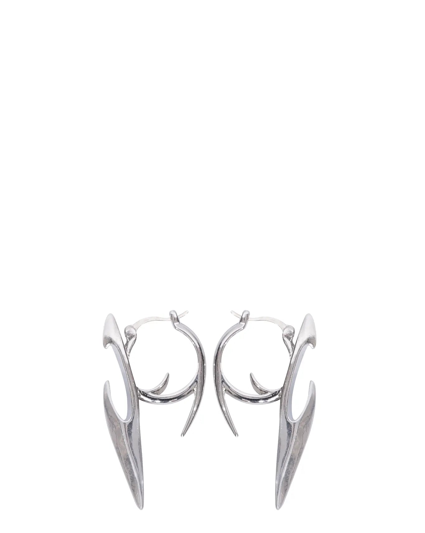 Bodjunk Silver My Ex's Tongue Hoop Earrings cult store karachi pk