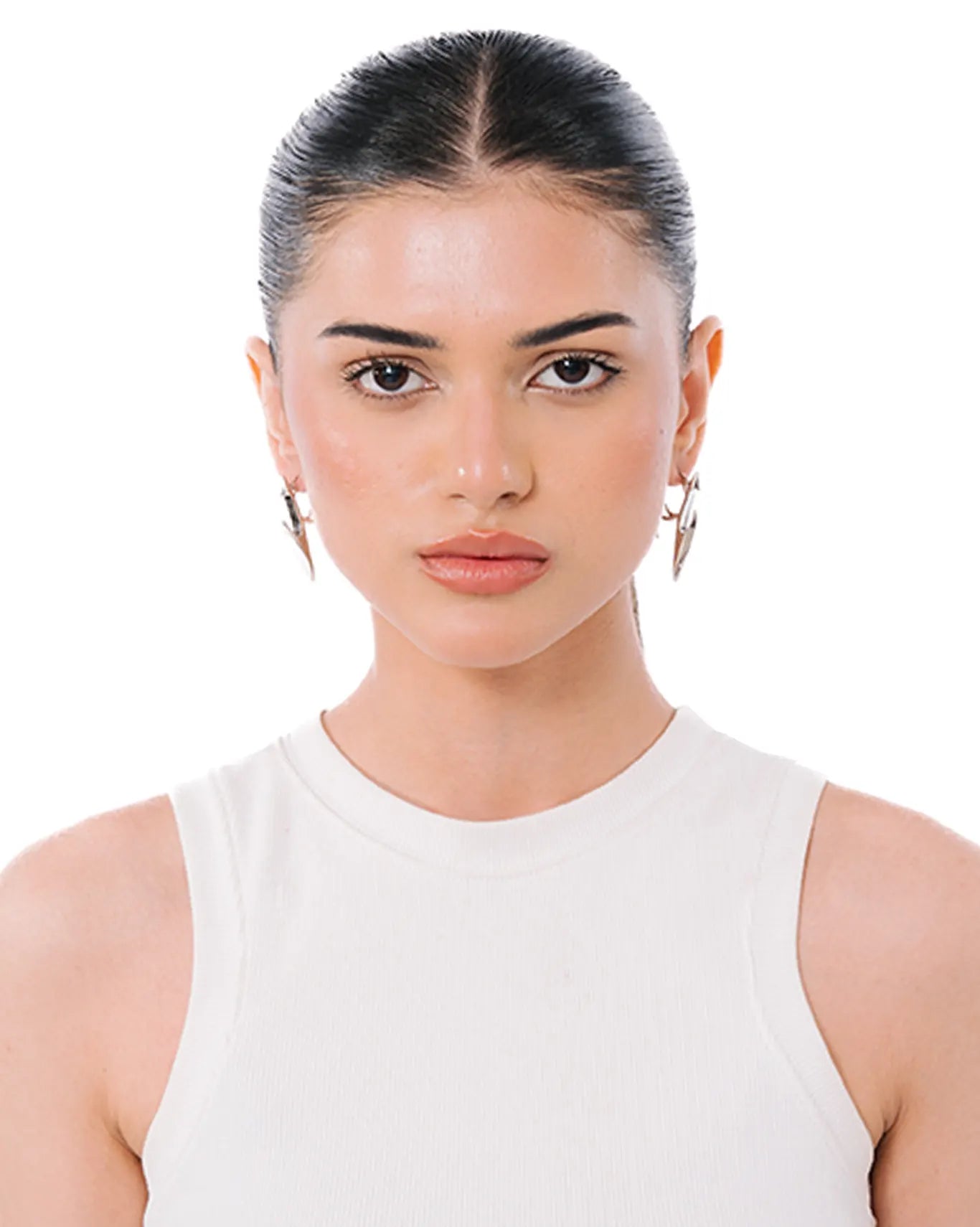 Bodjunk Silver My Ex's Tongue Hoop Earrings cult store karachi pk