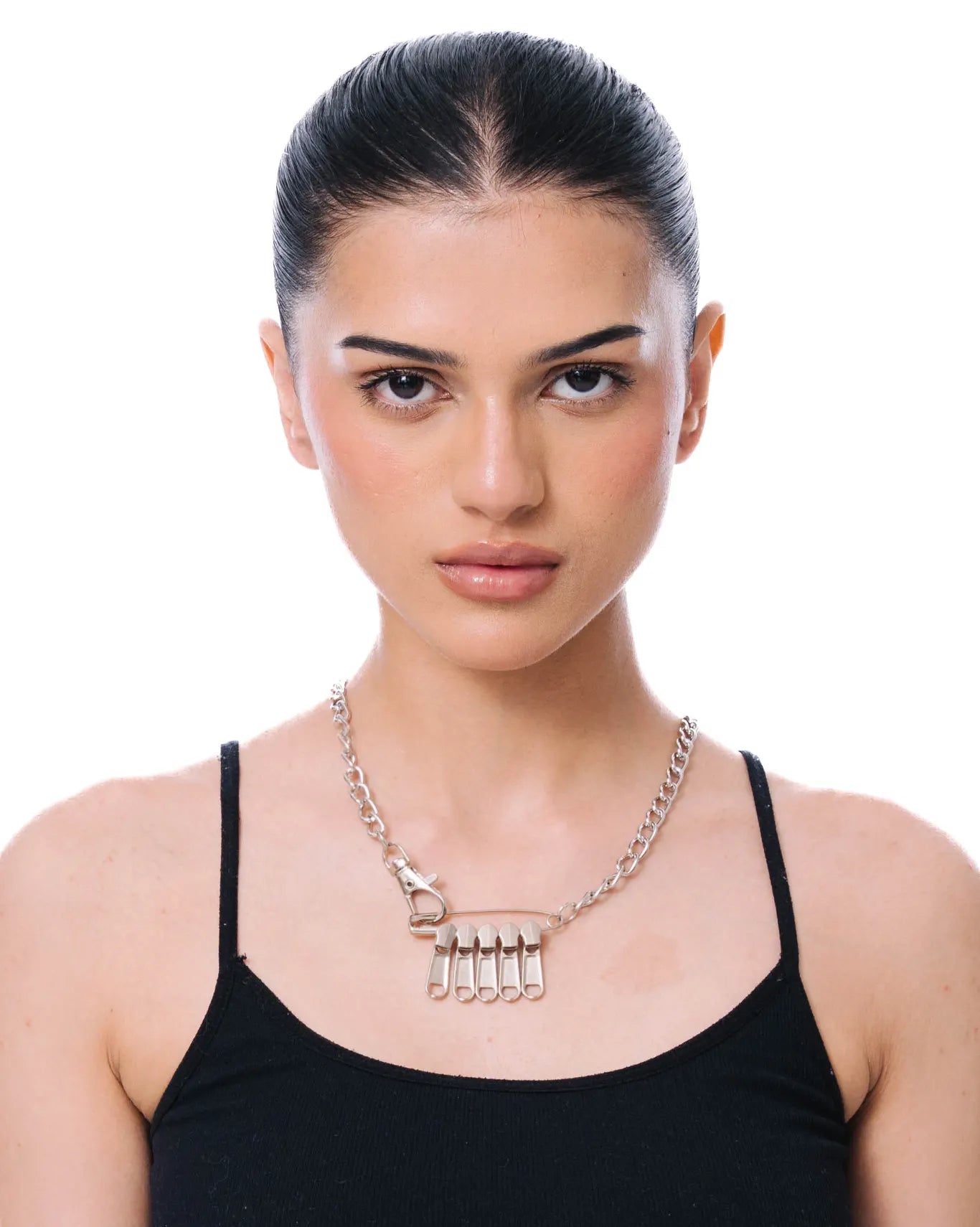 Bodjunk Silver Zippit Necklace Cult Store