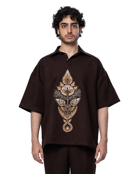 Collected XX Brown Gan'dam Shirt Cult Karachi Pakistan