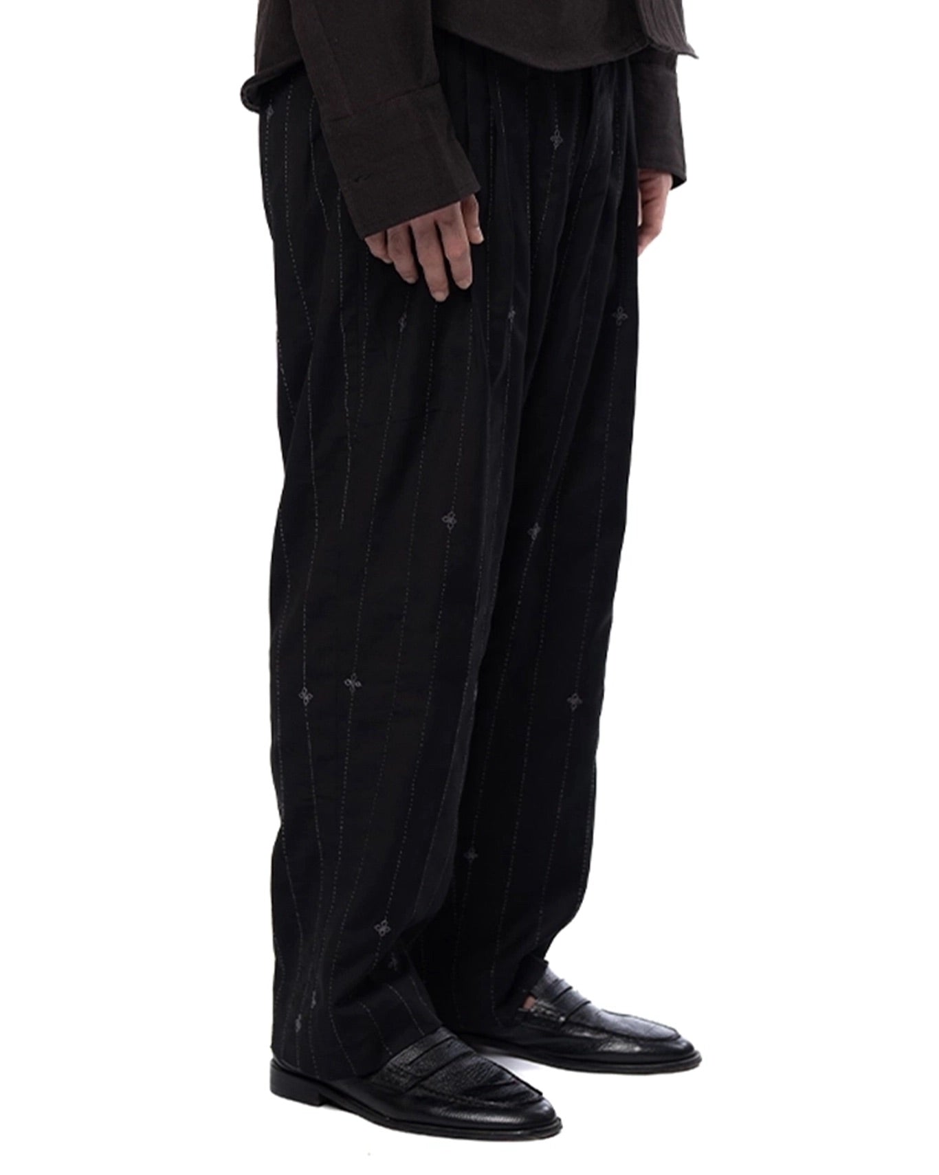 Another Sect Kantha Hand Embroidered Tailored Pants Cult Karachi Pakistan