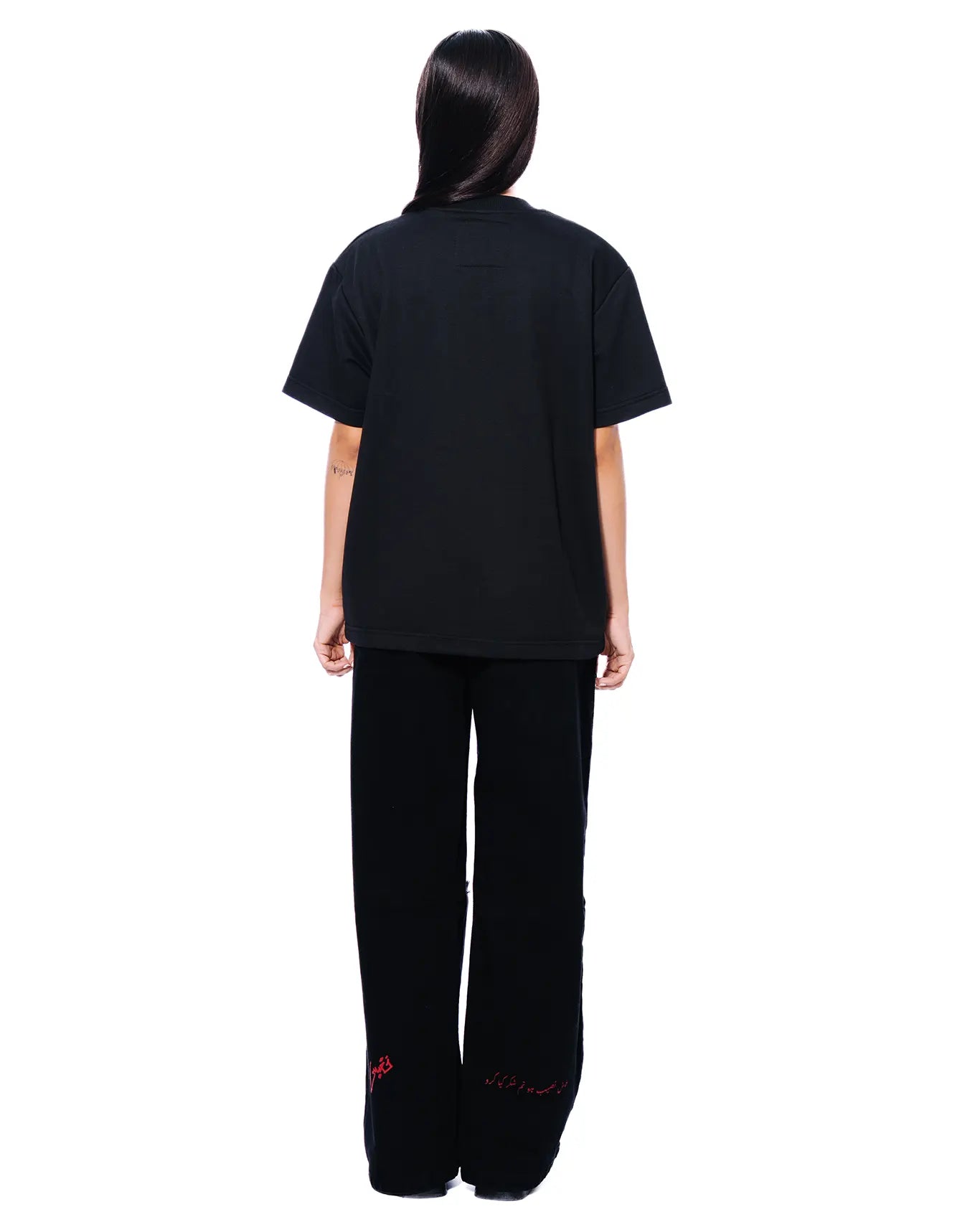 Collected XX Black Graphic Tee cult store karachi
