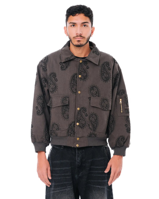 Collected XX Grey Director's Cut Bomber Jacket Cult