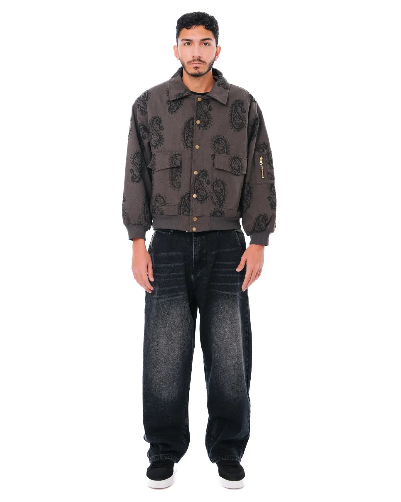 Collected XX Grey Director's Cut Bomber Jacket Cult