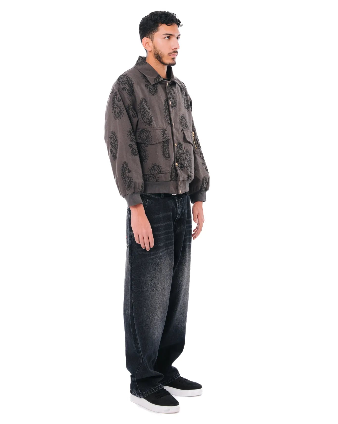 Collected XX Grey Director's Cut Bomber Jacket Cult