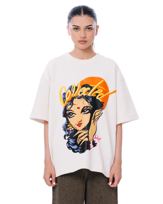 Collected XX Orange Chandni Graphic T-Shirt cult store
