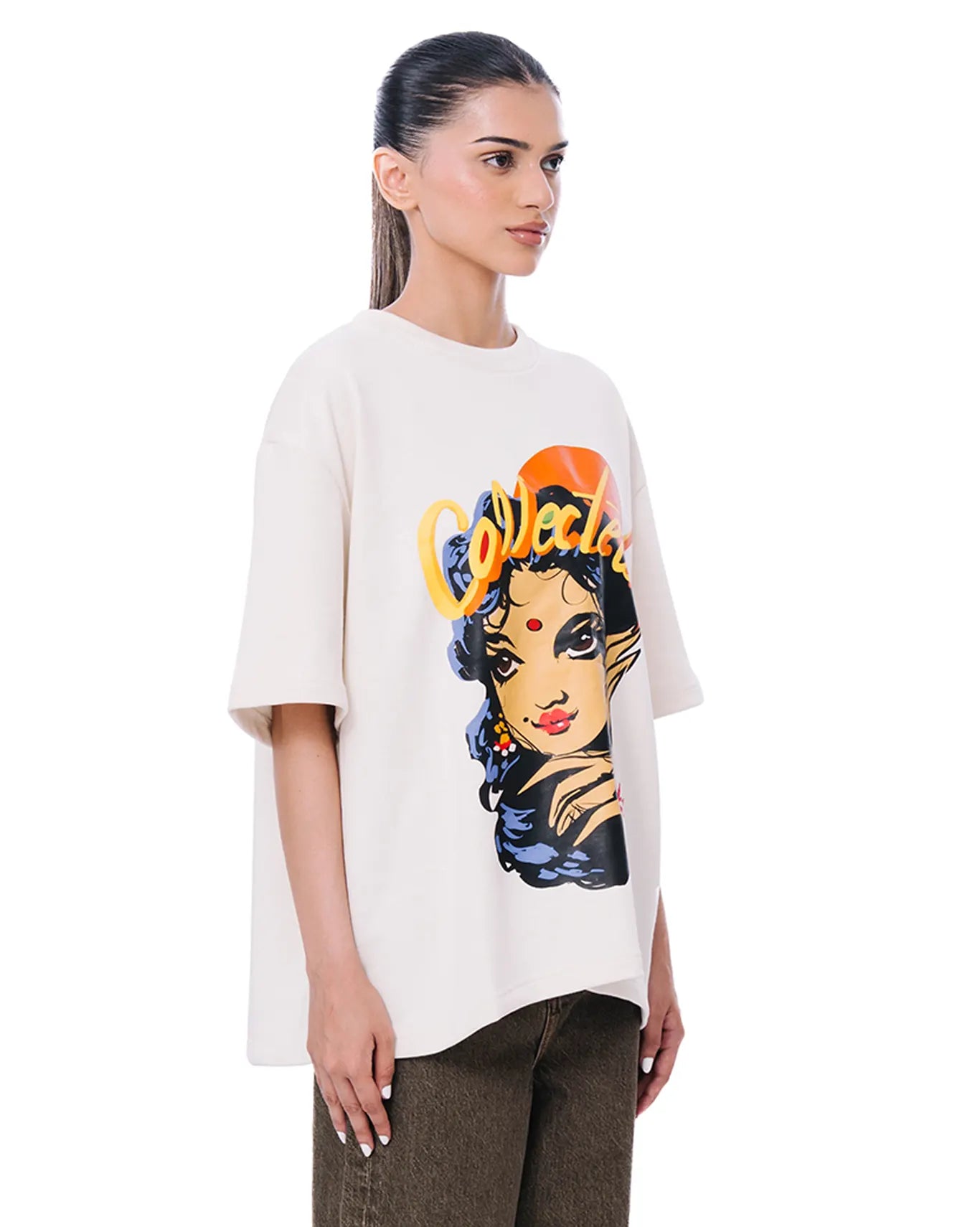 Collected XX Orange Chandni Graphic T-Shirt cult store