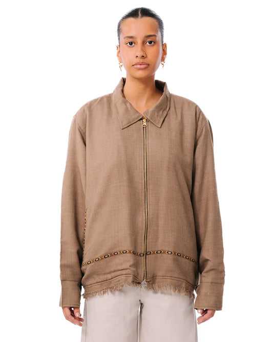 Collected xx Brown Pashmina Jacket