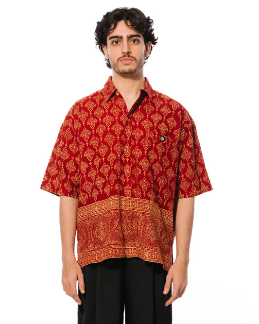 Collected xx Mughal Hand Block Printed Shirt cult store