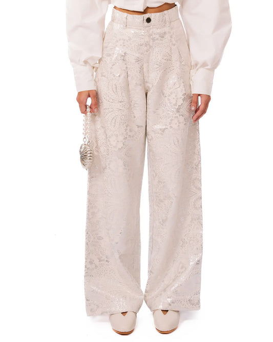 Collected xx Silver Pants