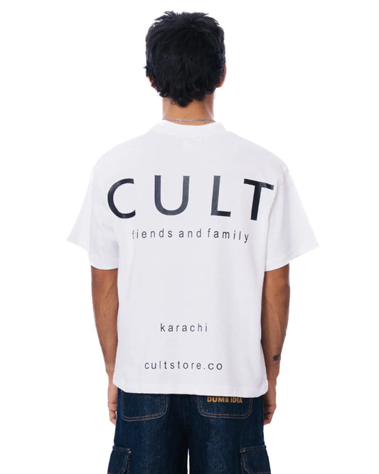 Cult White F&F Shirt