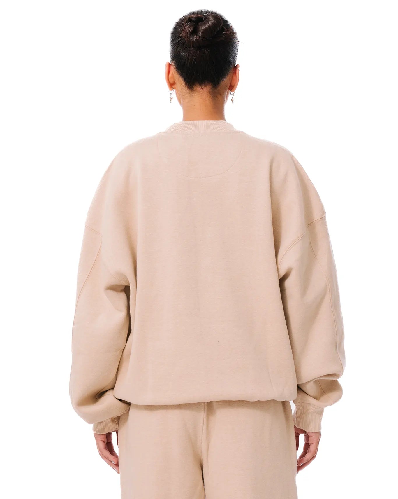 Cyanide Beige Crew Neck Sweatshirt