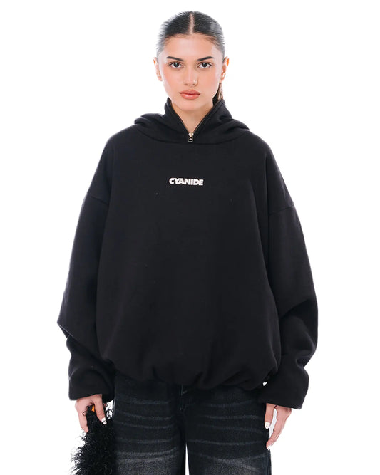 Cyanide Black Technical Balaclava Hoodie cult store