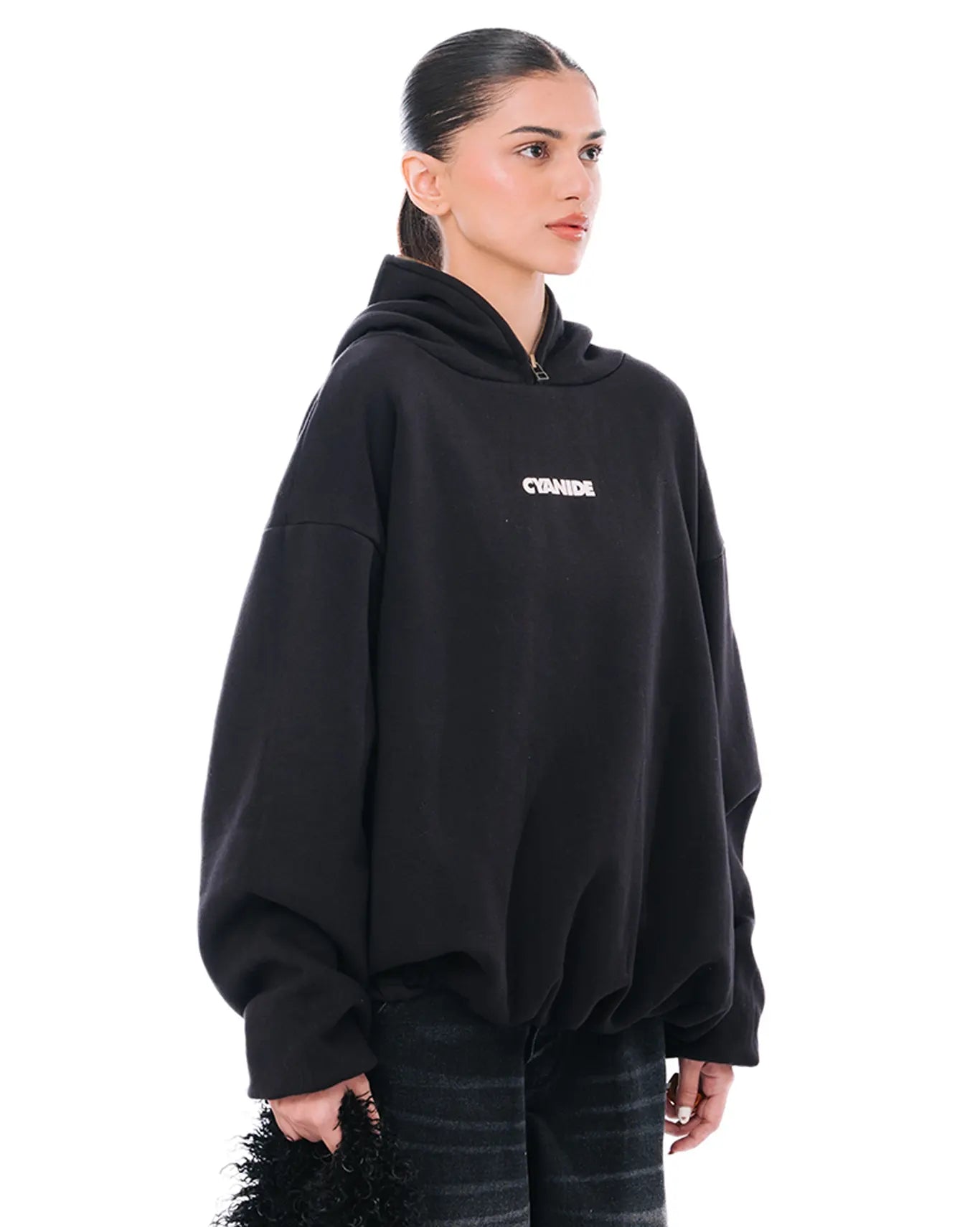 Cyanide Black Technical Balaclava Hoodie cult store