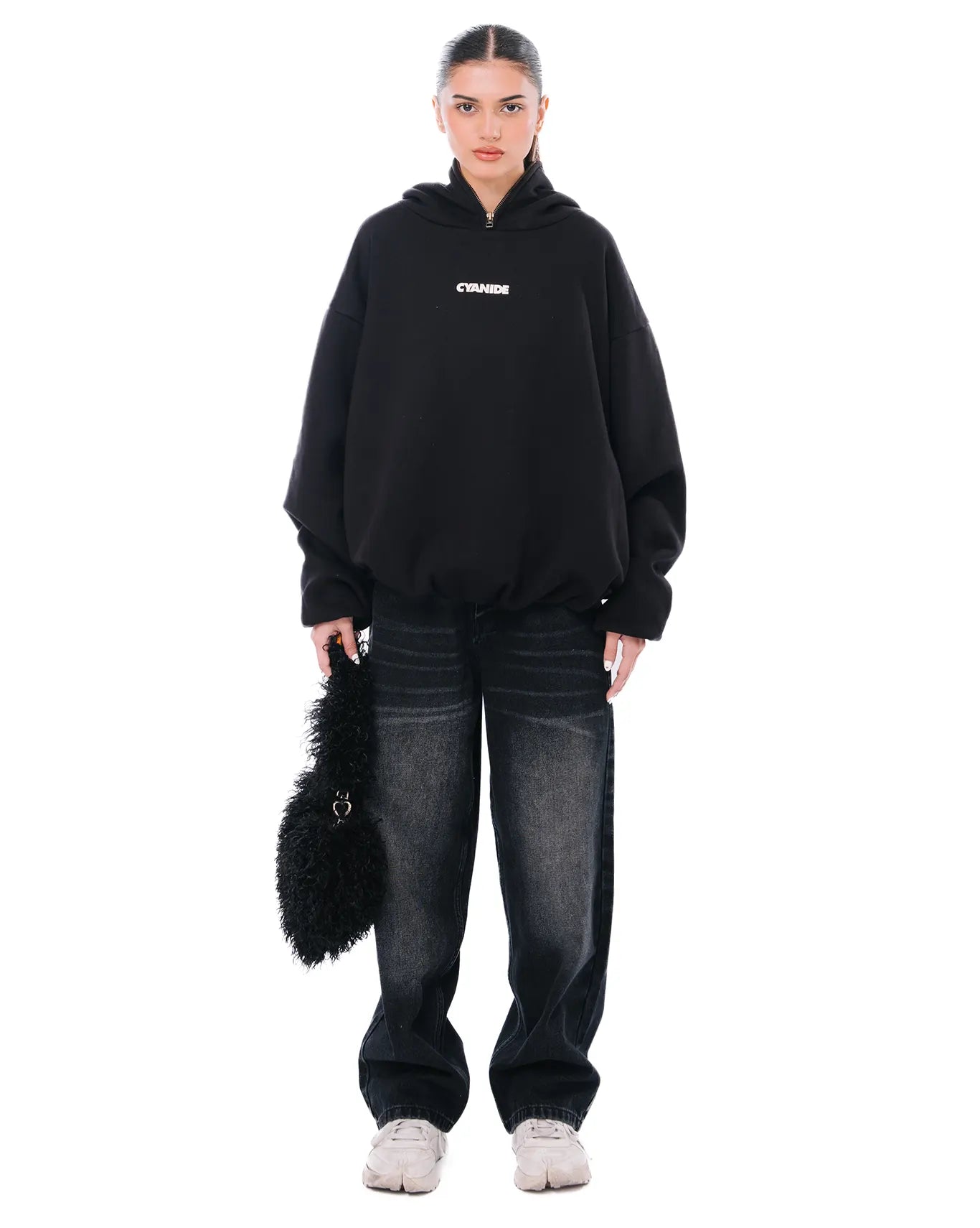 Cyanide Black Technical Balaclava Hoodie cult store