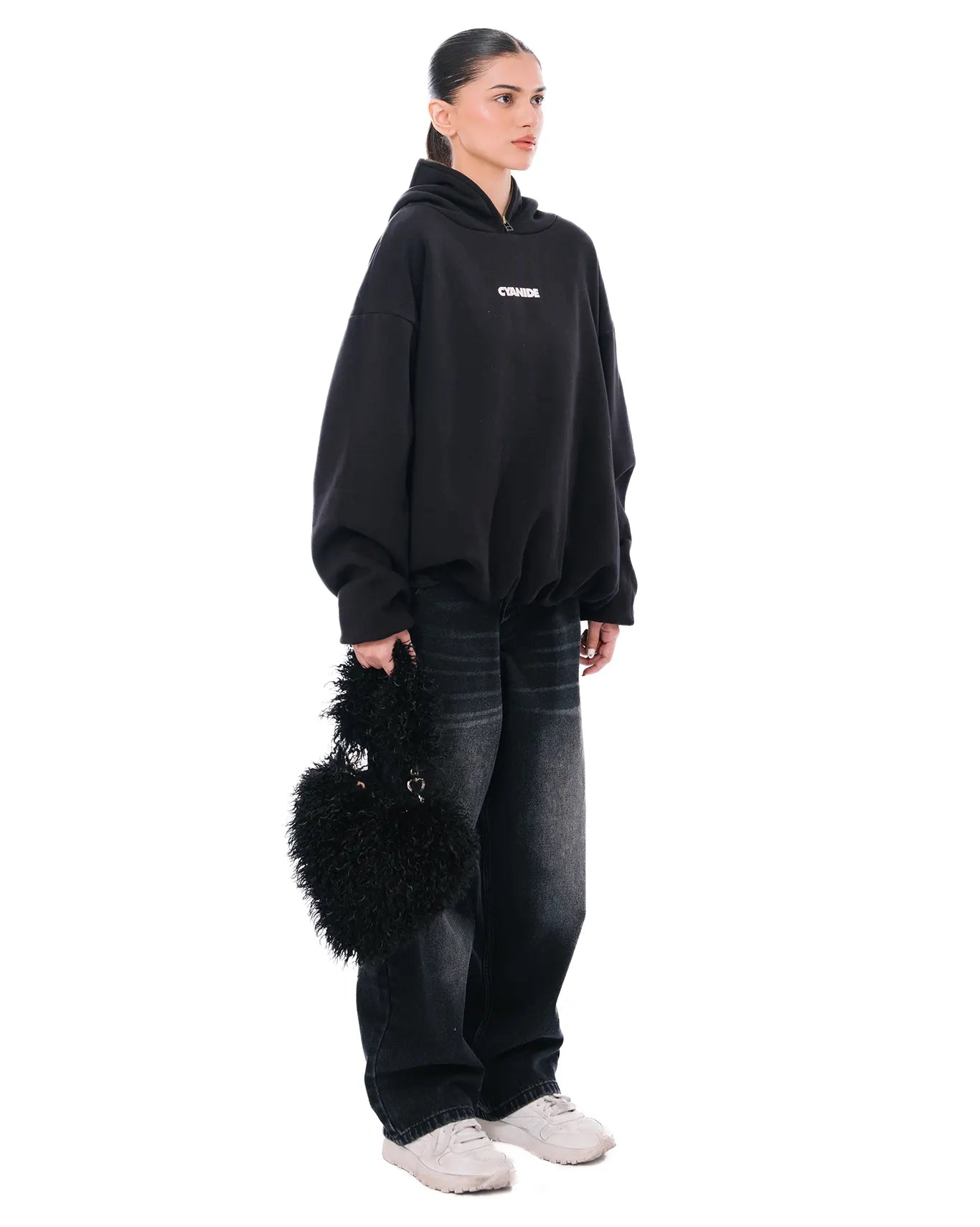 Cyanide Black Technical Balaclava Hoodie cult store