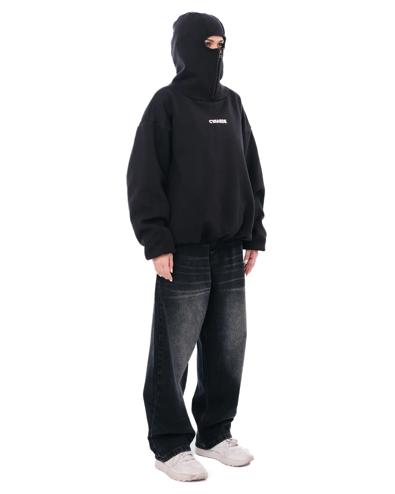 Cyanide Black Technical Balaclava Hoodie cult store