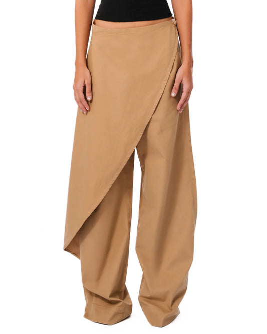 Demo Beige Small Talk Pants cult karachi