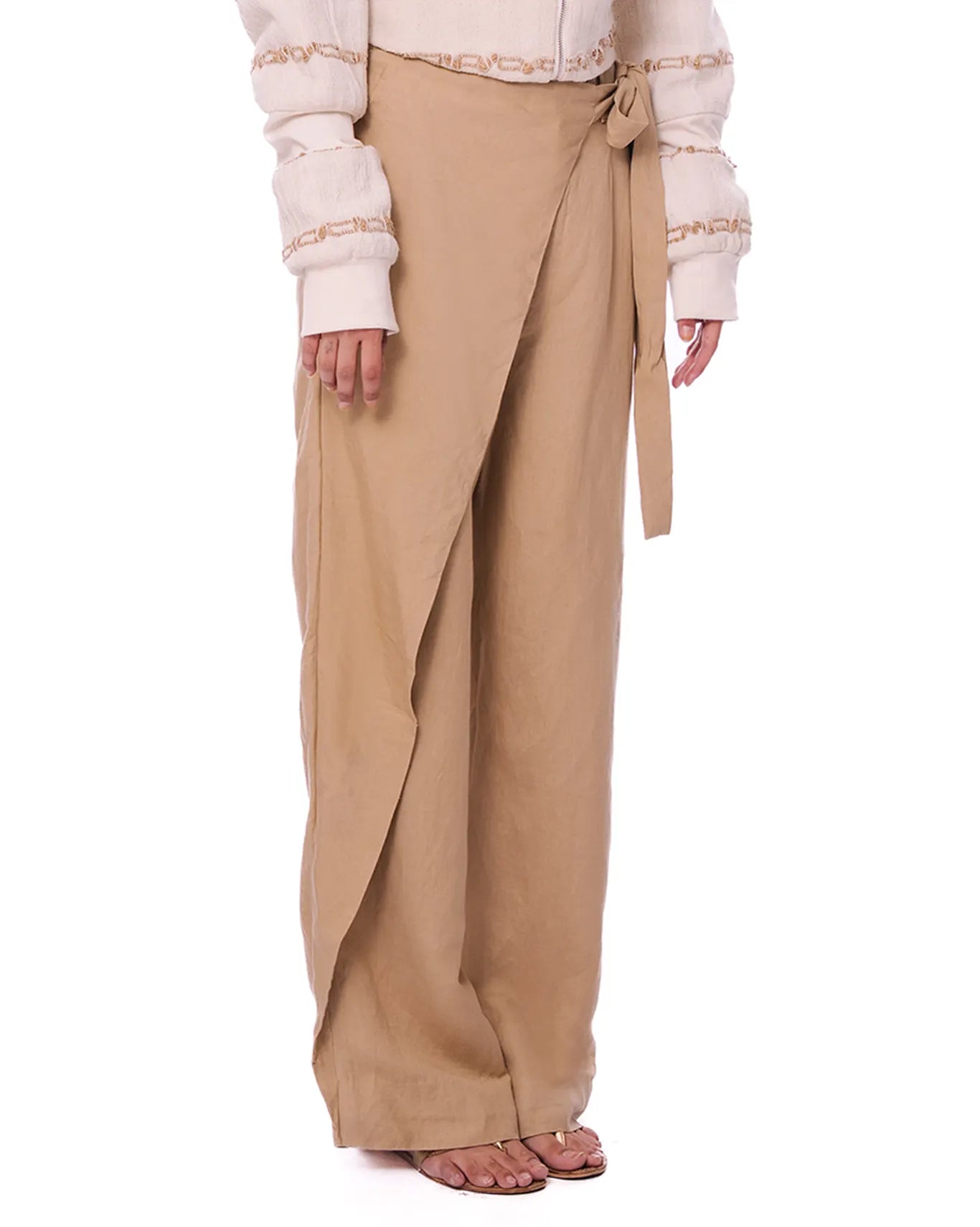 Demo Beige Trade Mark Pants Cult Store PK