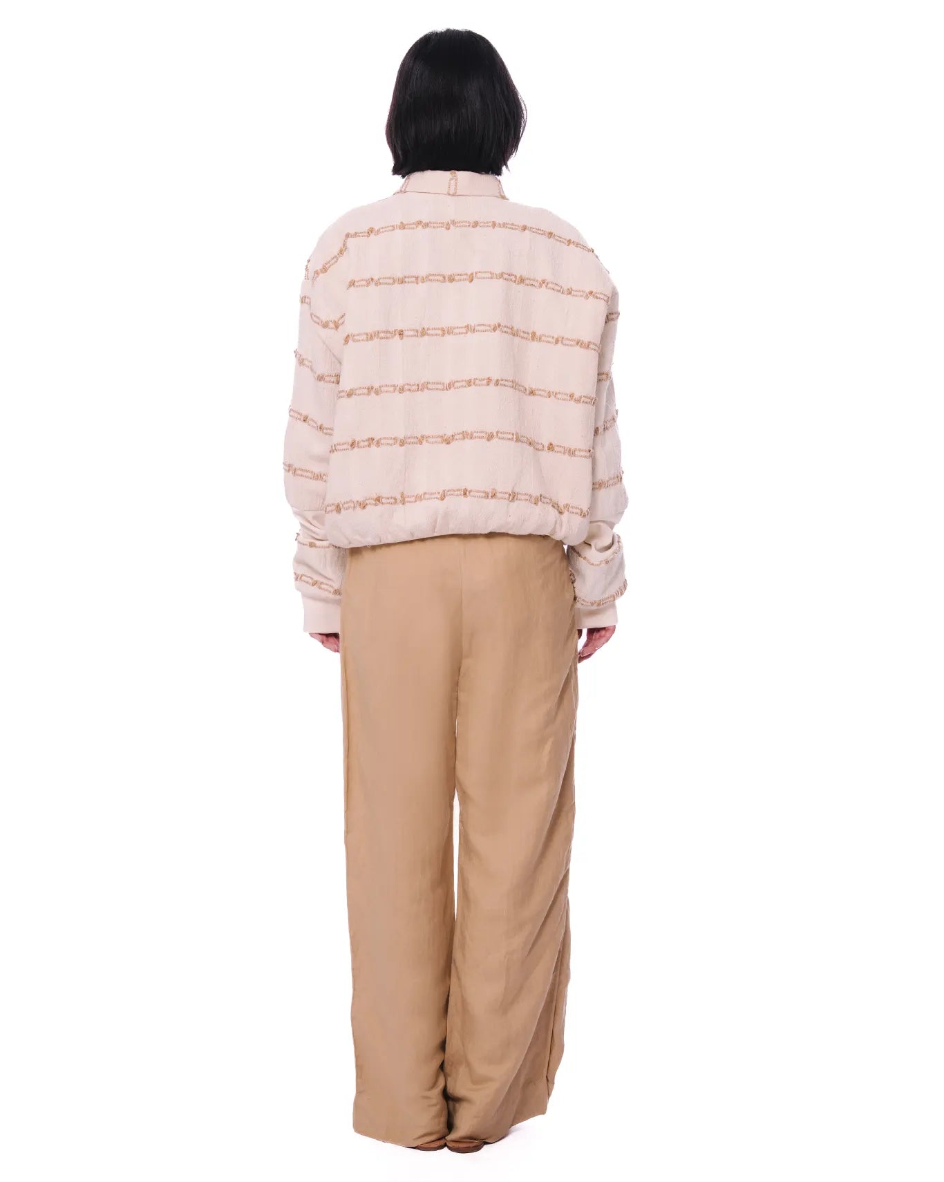 Demo Beige Beige Trade Mark Pants - CULT - haider