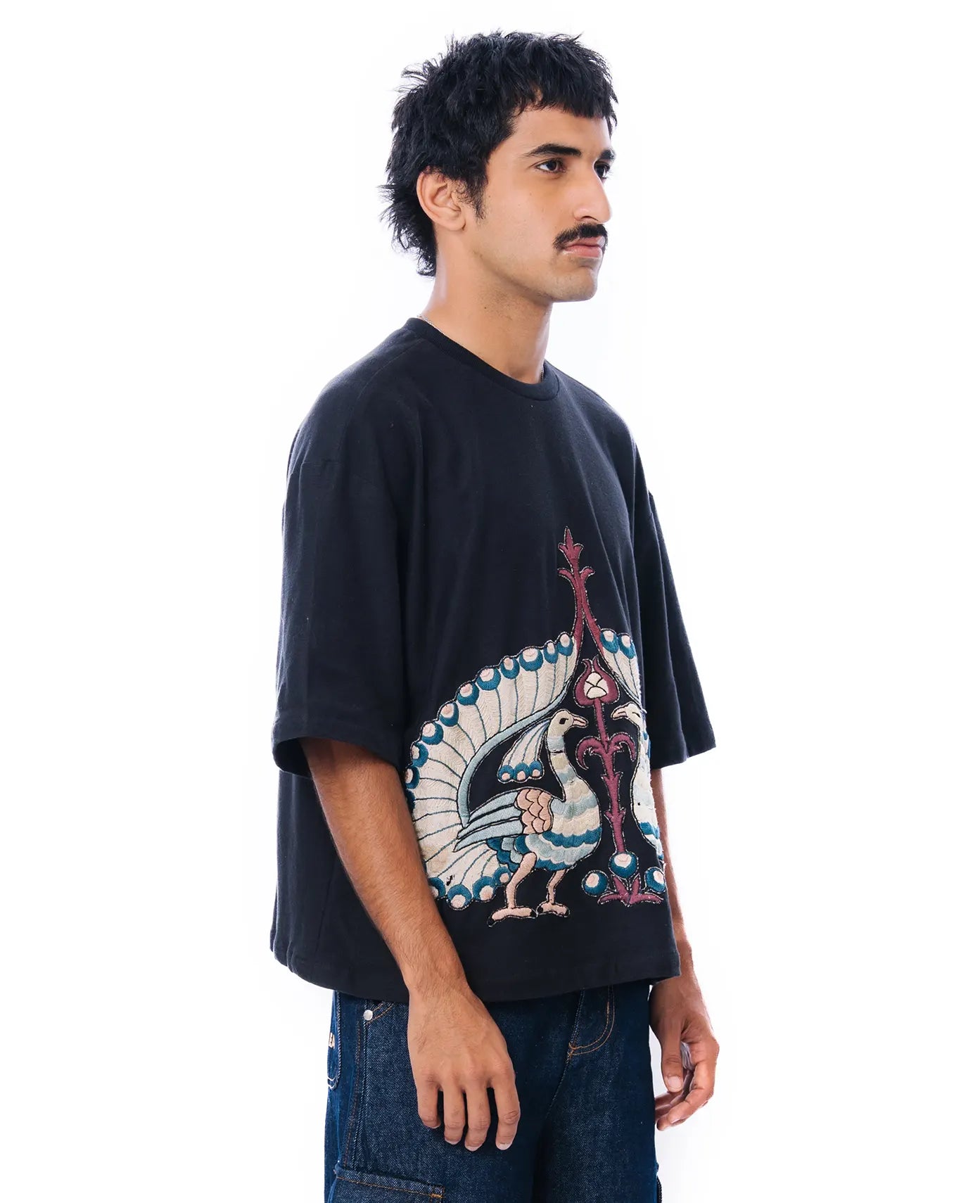 Demo Black Peacock Flight Shirt