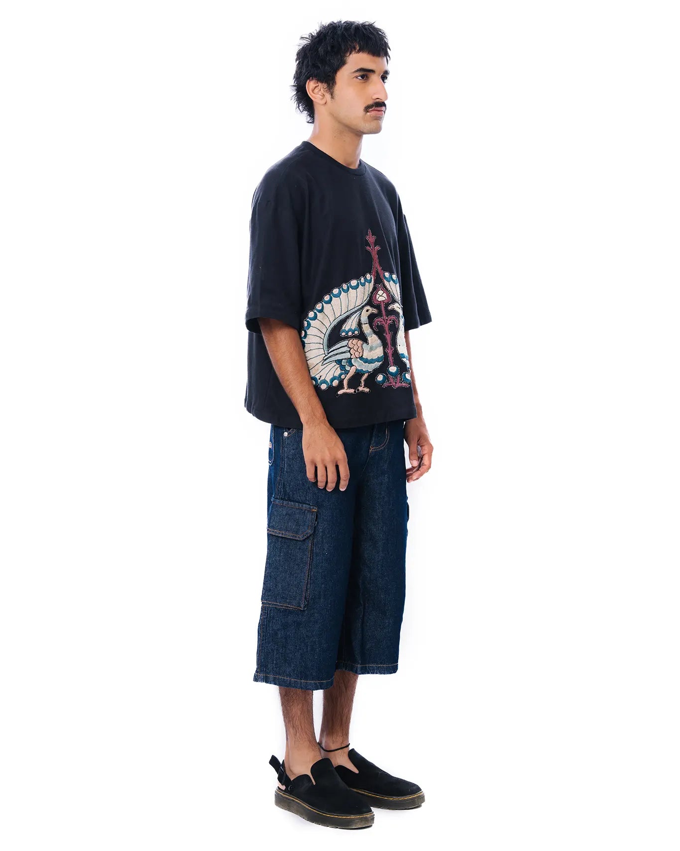 Demo Black Peacock Flight Shirt