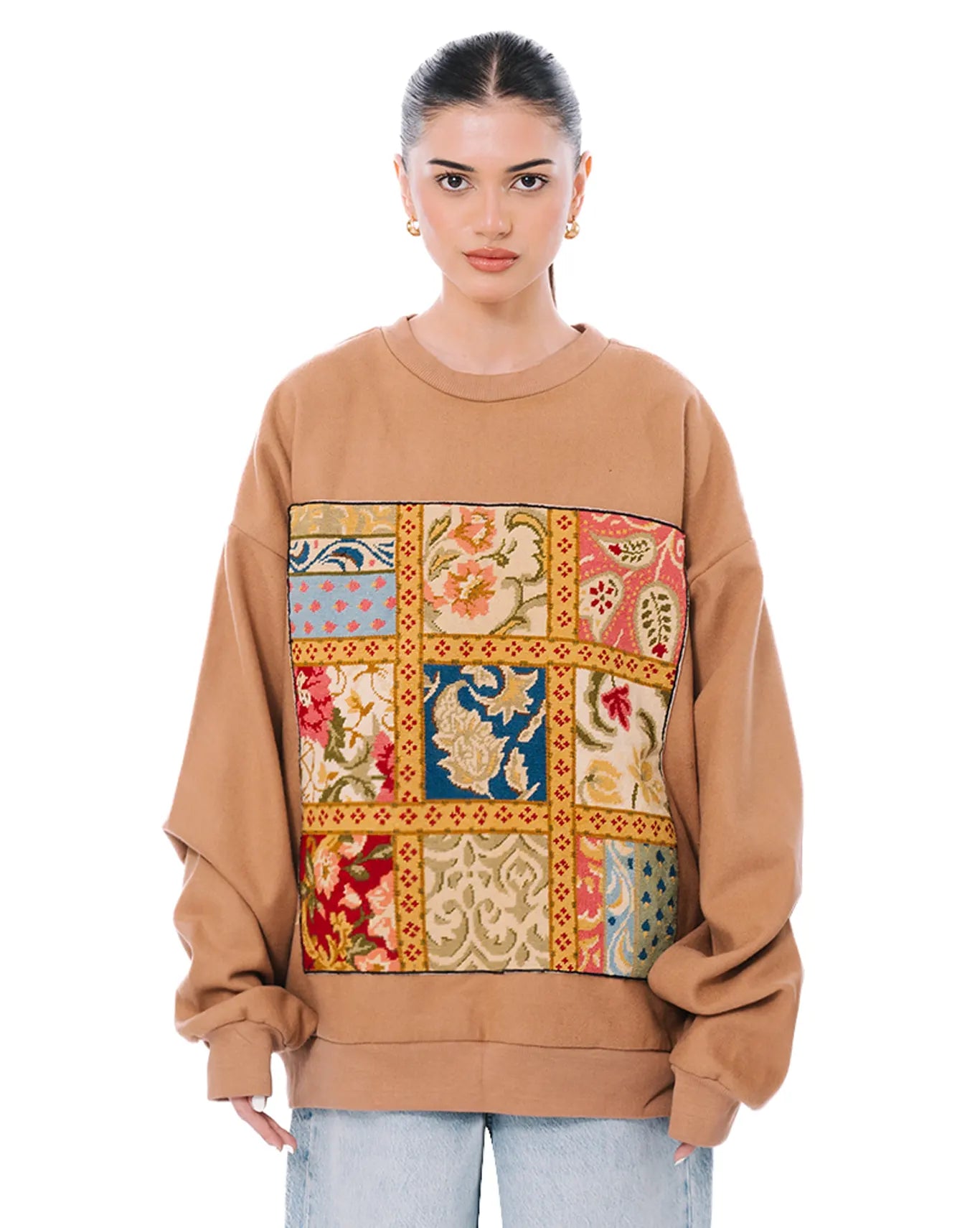 Demo Face Card Sweatshirt Cult Store Pakistan