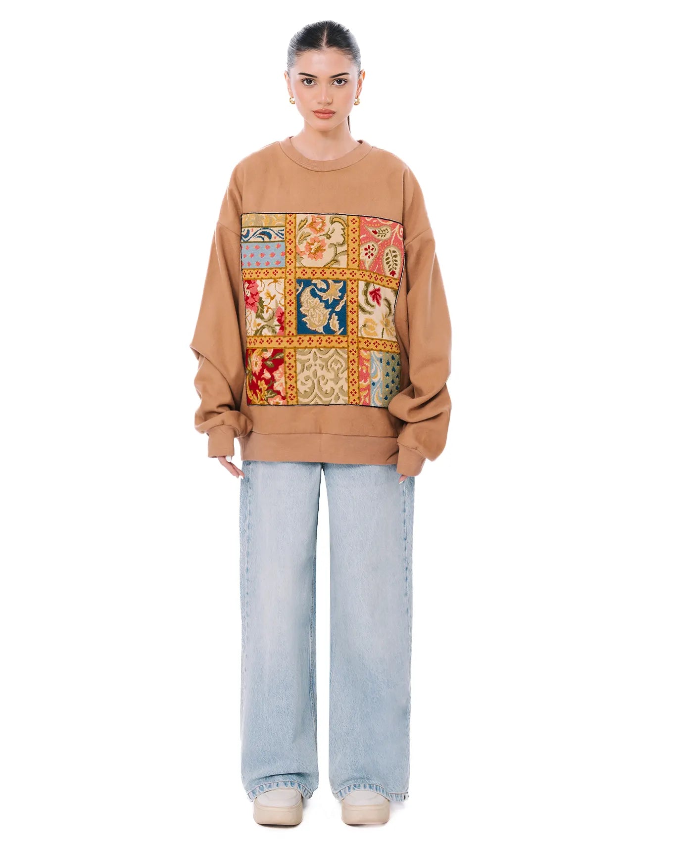 Demo Face Card Sweatshirt Cult Store Pakistan