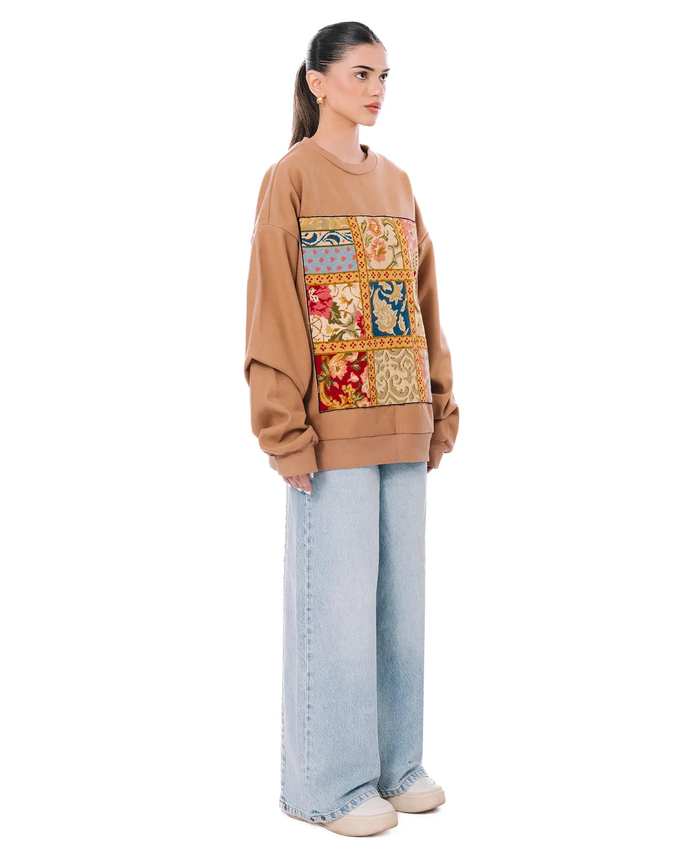 Demo Face Card Sweatshirt Cult Store Pakistan