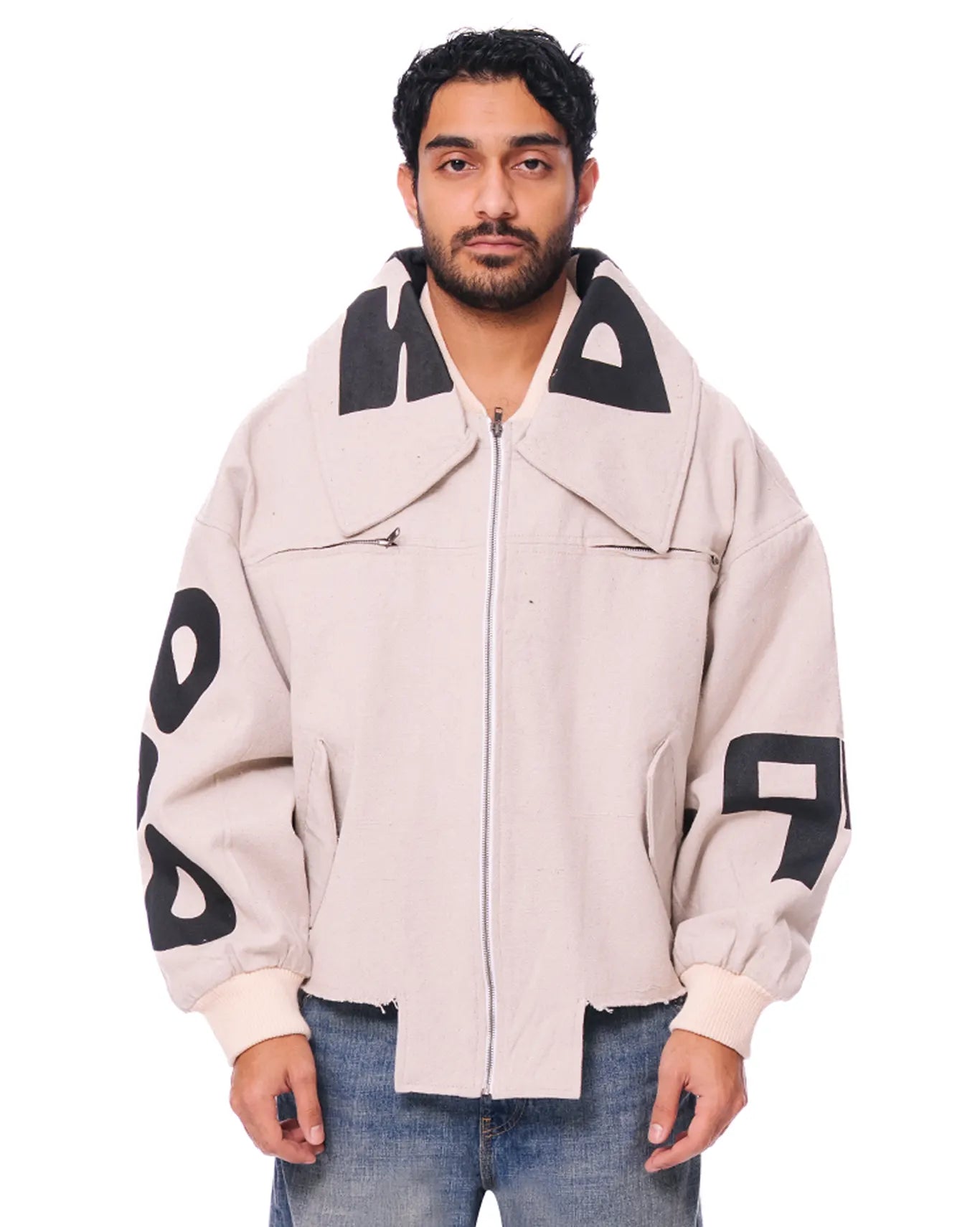 Dreams of Arthur Beige Handwoven DRMS Jacket cult store pk men