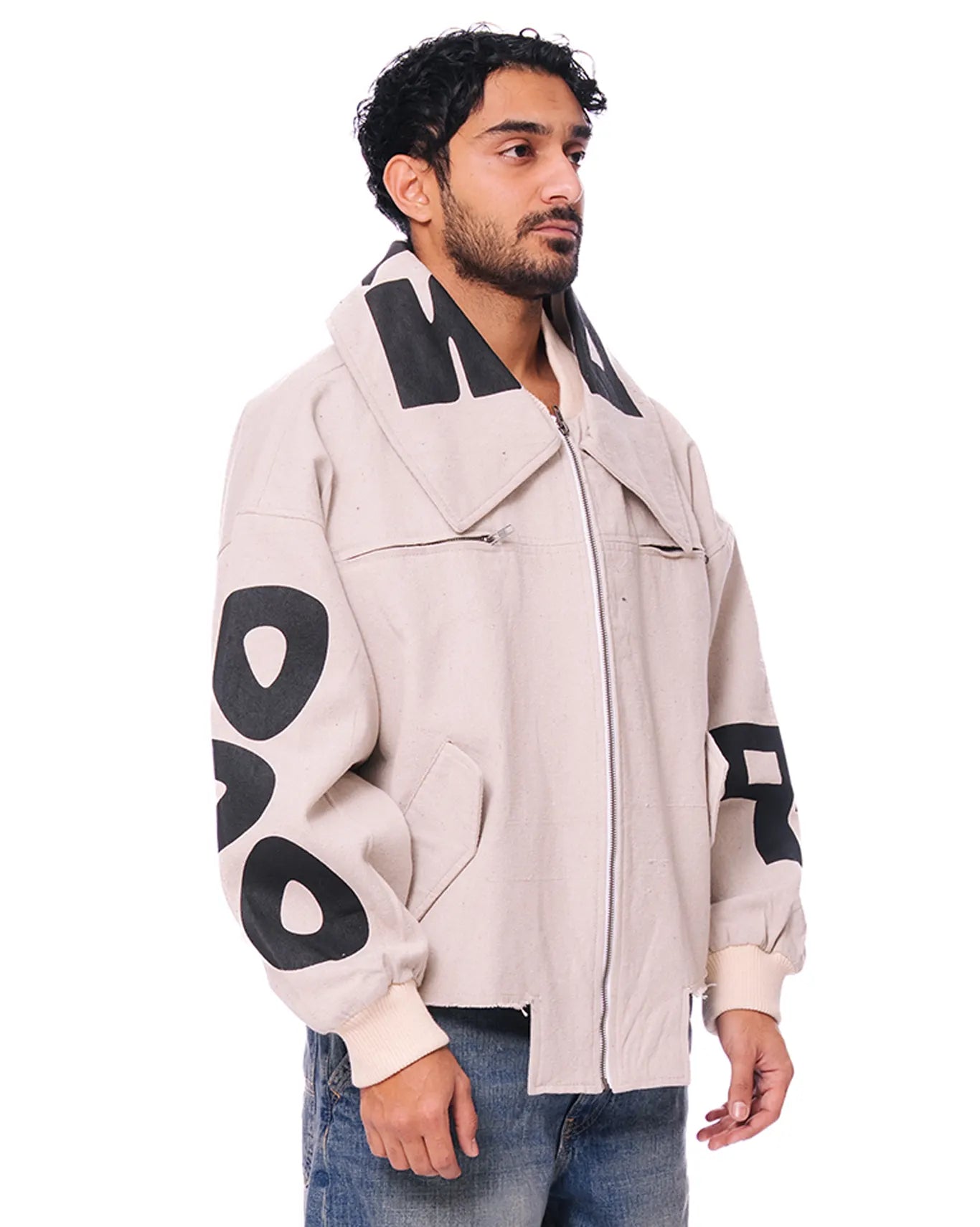 Dreams of Arthur Beige Handwoven DRMS Jacket cult store pk men