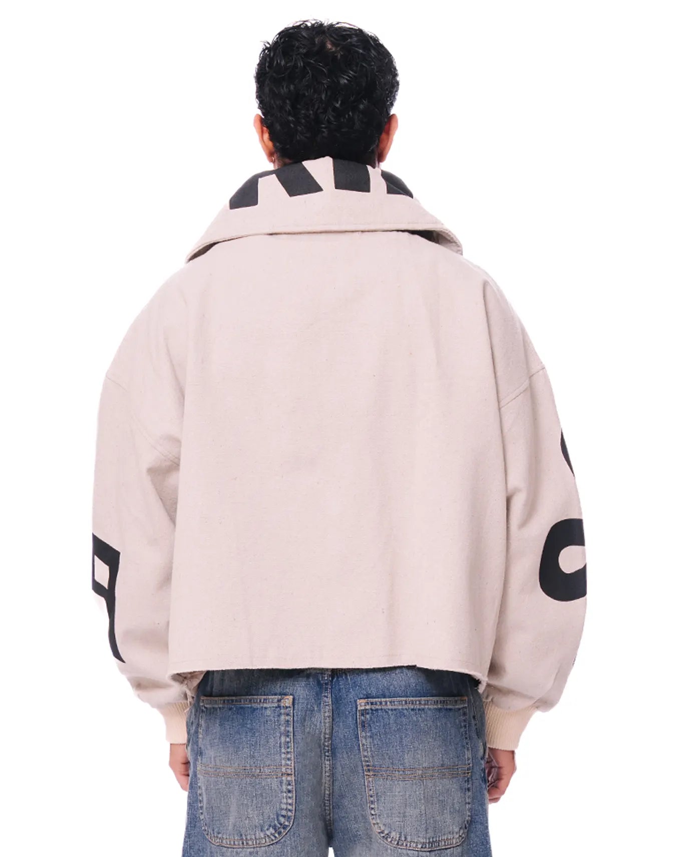 Dreams of Arthur Beige Beige Handwoven DRMS Jacket - CULT - haider