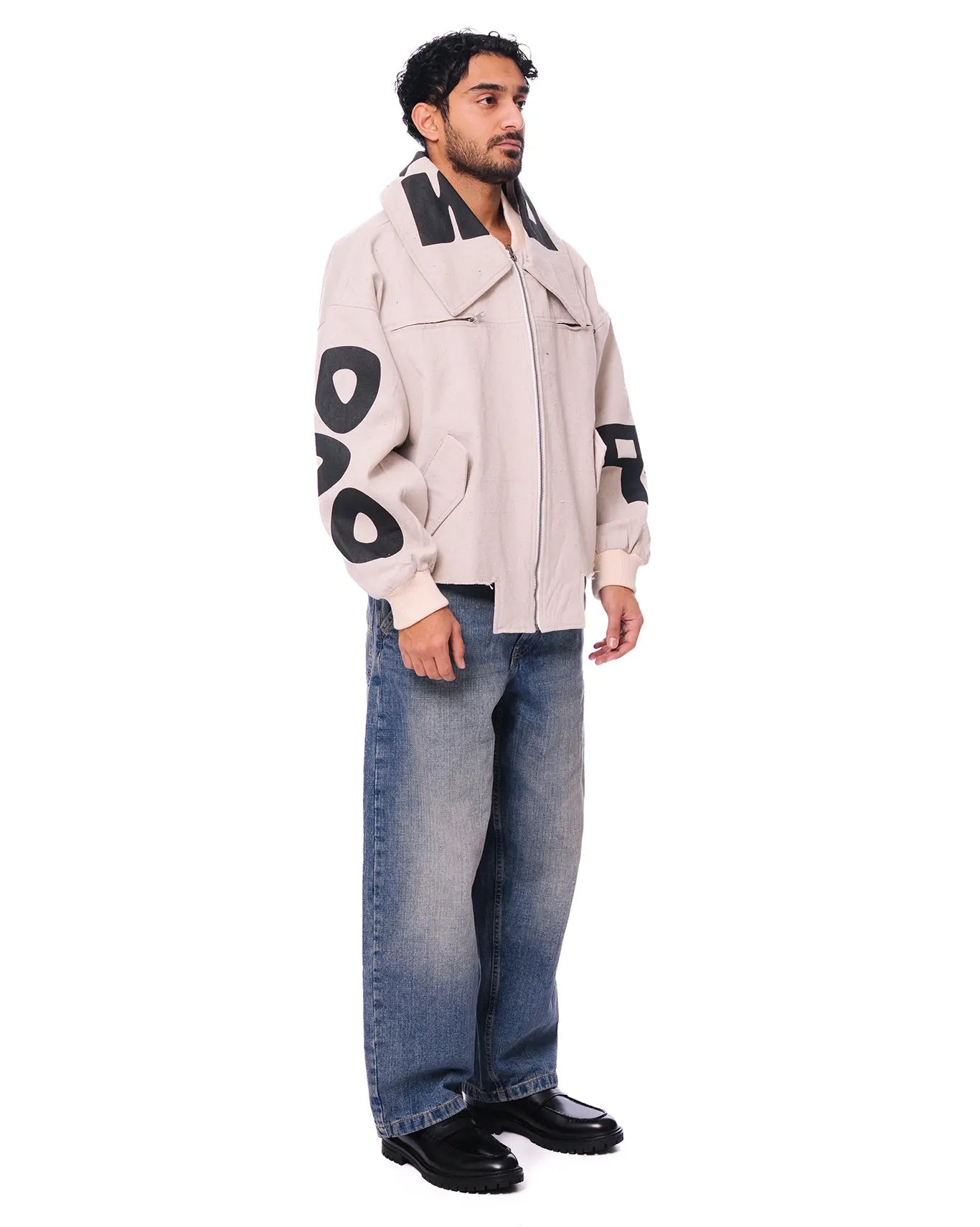 Dreams of Arthur Beige Handwoven DRMS Jacket cult store pk men