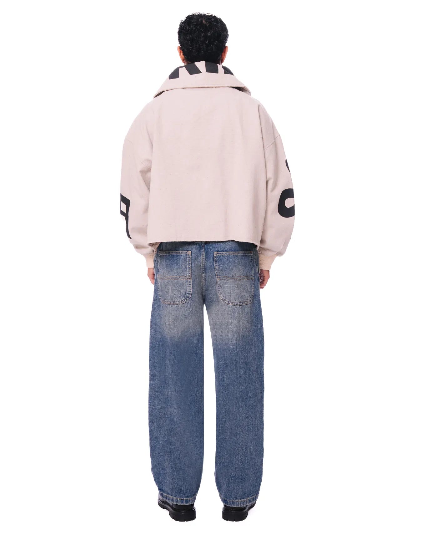 Dreams of Arthur Beige Beige Handwoven DRMS Jacket - CULT - haider