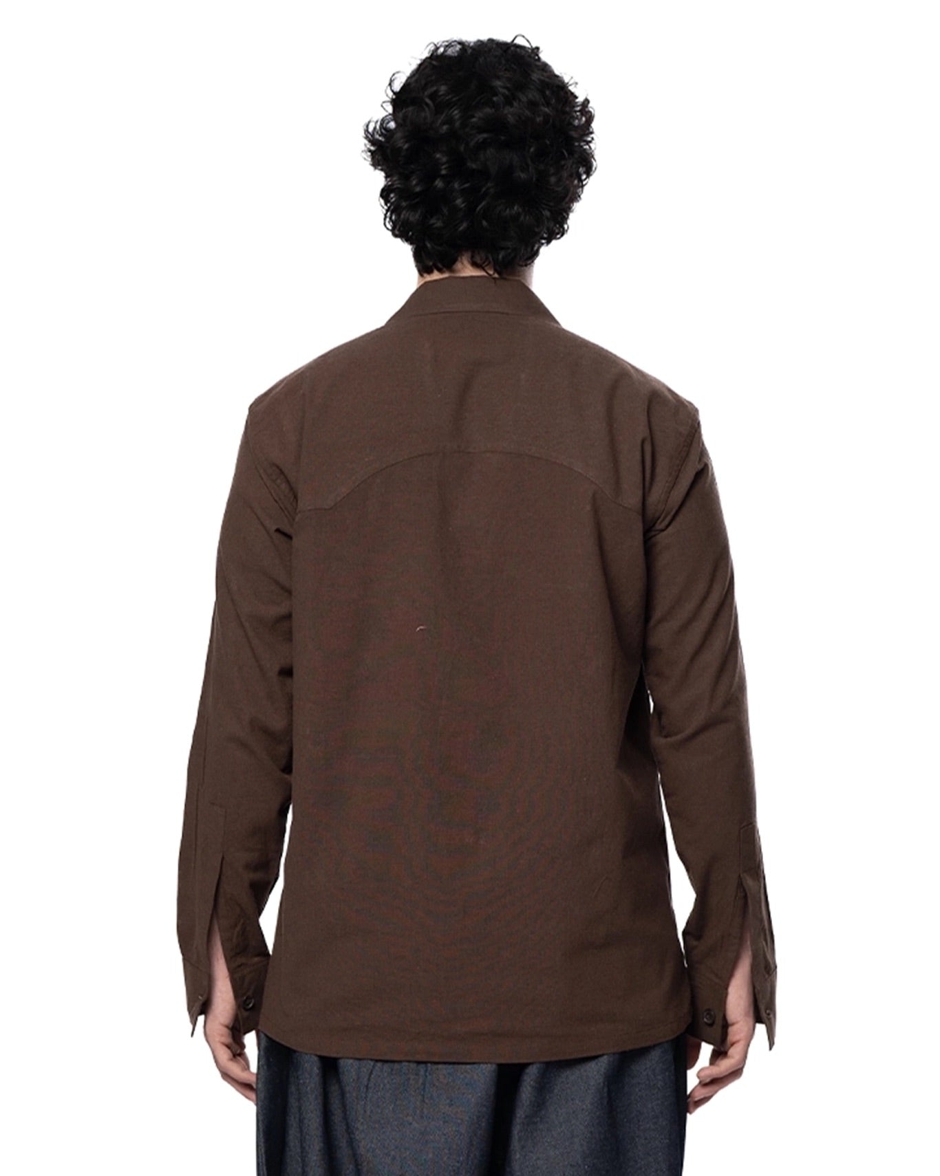 Another Sect Brown Lali Appliqued Jacket Cult Karachi Pakistan