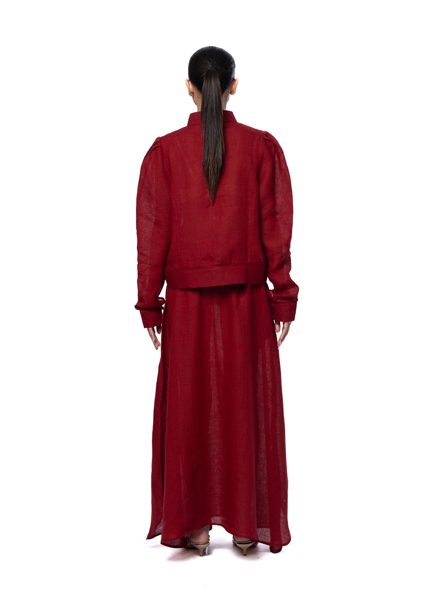Cultishh Red Rebeca Set Cult Karachi Pakistan
