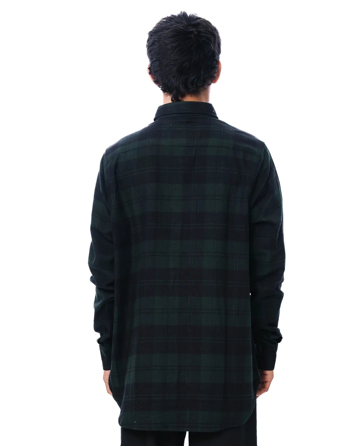 Green Brushed Cotton Flannel
